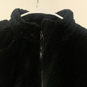 Free 2B Black Fleece Butter Pile Jacket